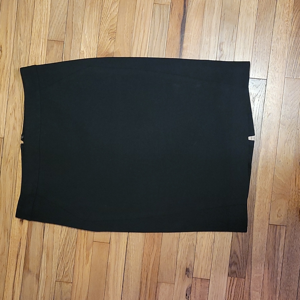 00 black skirt Loft
